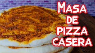 MASA DE PIZZA CASERA  MATIAS CHAVERO [upl. by Burner]