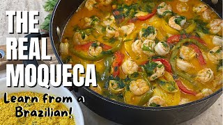 How to make THE REAL MOQUECA from Brazil  Learn with a Brazilian Brazilian fish Stew [upl. by Dorice381]