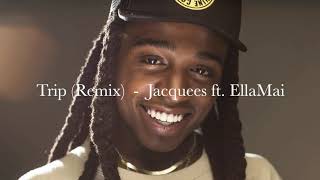 Trip Remix  Jacquees with lyrics [upl. by Aieken]