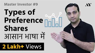 Types of Preference Shares Preferred Stock  Explained in Hindi  9 Master Investor [upl. by Artinek]