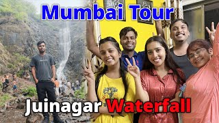 Navi Mumbai Tourist Place  Juinagar Waterfall  SimranYadavVlogs [upl. by Kizzie]