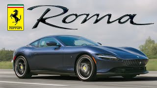 2021 Ferrari Roma Review  STEALTH EXOTIC SUPERCAR [upl. by Anitserp]