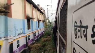 Mumbai Local Train Juinagar To Nerul  Harbourline [upl. by Chicoine]