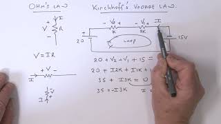 Ohms Law and Kirchhoffs Laws [upl. by Molini]