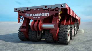 All you need to know about the Mammoet SelfPropelled Modular Transporter SPMT [upl. by Alexandr303]