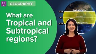 What Are Tropical And Subtropical Regions  Class 6  Geography  Learn With BYJUS [upl. by Sammons540]