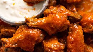 Baked Buffalo Wings  CRAZY CRISPY [upl. by Anila]