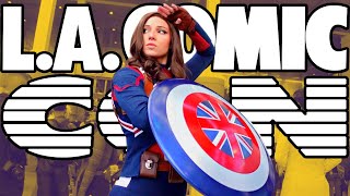 LA COMIC CON 2023  MASSIVE COSPLAY VENDORS PANELS  Full Walkthrough Tour [upl. by Lovell]