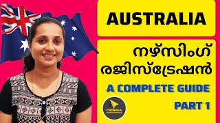 Get Registered As A Nurse In Australia  A Complete Guidance  Part 1  Malayalam [upl. by Ahsekel]