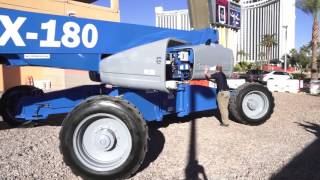 Product Review Genie SX 180 Telescopic Boom Lift [upl. by Iarised]