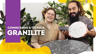 Conhecendo a técnica GRANILITE Terrazo Marmorite [upl. by Claribel]