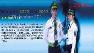 Decreto 3222  Diciembre 27 del 2002 [upl. by Rednazxela]