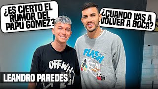 PREGUNTAS Y RESPUESTAS CON LEANDRO PAREDES [upl. by Newra855]