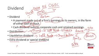 Dividend Policy  Corporate Finance [upl. by Oravla]