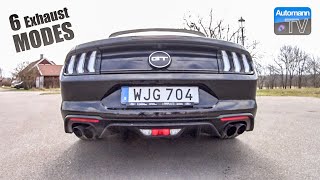 2019 Ford Mustang GT 450hp  pure SOUND 60FPS [upl. by Cleve859]