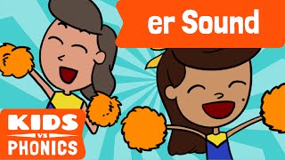 er  Fun Phonics  How to Read  Made by Kids vs Phonics [upl. by Berrie717]