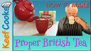 Proper British Tea  How to Make Tea [upl. by Ocirema]