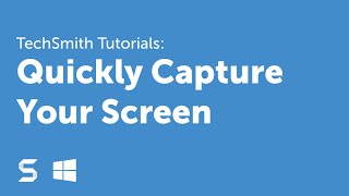 Snagit 13 Quickly Capture Your Screen [upl. by Greggory]