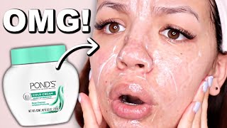 I Used PONDS COLD CREAM For One Week And This Is What Happened [upl. by Miran]