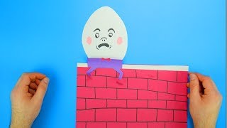 Humpty Dumpty Paper Stories For Kids [upl. by Sorgalim]