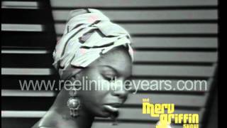 Nina Simone quotWork Songquot Live Merv Griffin Show 1966 [upl. by Zitah]