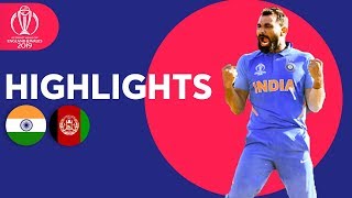 Afghanistan SO Close To Upset  India v Afghanistan  Match Highlights  ICC Cricket World Cup 2019 [upl. by Idleman]