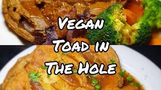 Vegan Toad in the Hole Recipe Two versions [upl. by Anirtap]