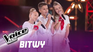 Nikiel Włodarczyk Marszał  quotMiłość rośnie wokół nasquot  Bitwy  The Voice Kids Poland 4 [upl. by Tsenrae]