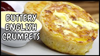 Buttery English Crumpets [upl. by Dilan805]