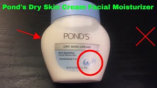 ✅ How To Use Ponds Dry Skin Cream Facial Moisturizer Review [upl. by Yona921]