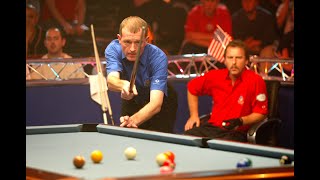 Steve Davis vs Earl Strickland  2002 Mosconi Cup [upl. by Annaillil]