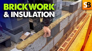 Brickwork amp Insulation  Building an Extension 4 [upl. by Roswald]