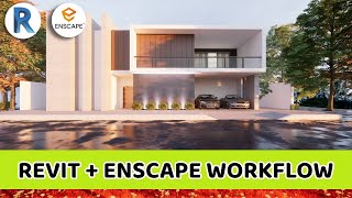 RevitEnscape 30  Exterior Render Tutorial  Workflow 10 [upl. by Onaled747]