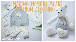 How to Make a Memory Bear from Clothing [upl. by Artemas]