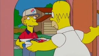 The Simpsons  UK Dominos Advert 2006 [upl. by Brendin]