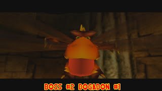 Donkey Kong 64 Boss Battle Dogadon 1 [upl. by Eiloj]